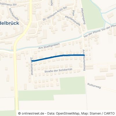 Straße Des Aufbaus Kindelbrück 