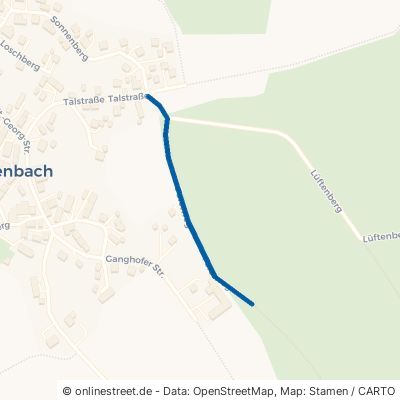 Forstweg Altenmünster Hegnenbach 