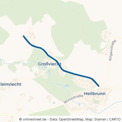 Großviechter Straße Wiesenfelden Heilbrunn 