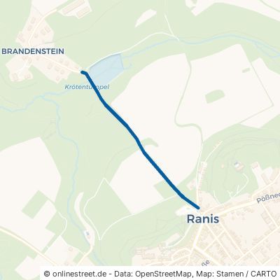 Brandensteiner Weg Ranis 