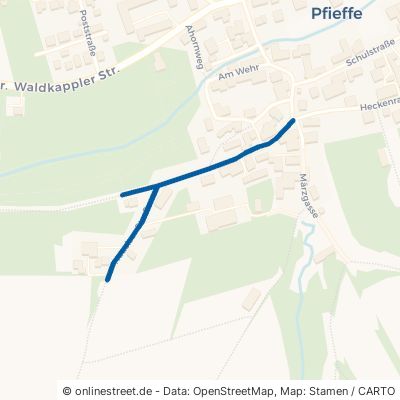 Nausiser Straße Spangenberg Pfieffe 