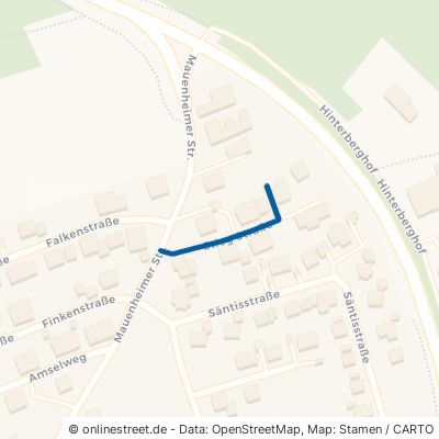 Stieg Straße Immendingen Mauenheim 