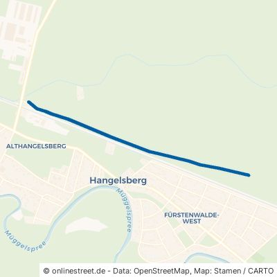 Weg Zum Friedwald Grünheide Hangelsberg 