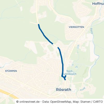 Bensberger Straße Rösrath Forsbach 