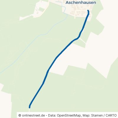 Gerthäuser Weg Kaltennordheim Aschenhausen 