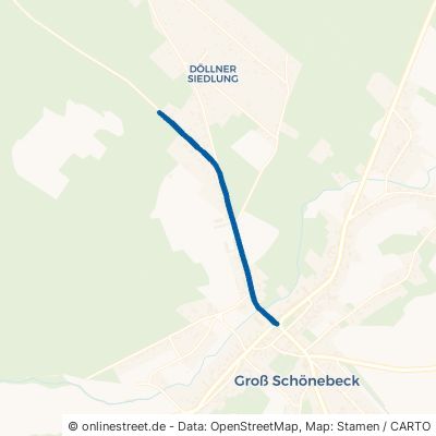 Schlufter Straße Schorfheide Groß Schönebeck 