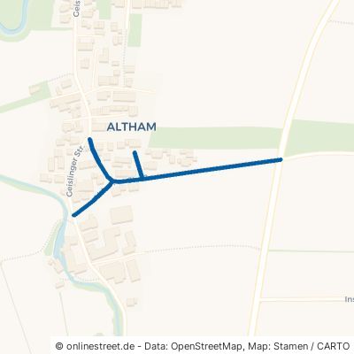 Althamer Straße Erding Altham 