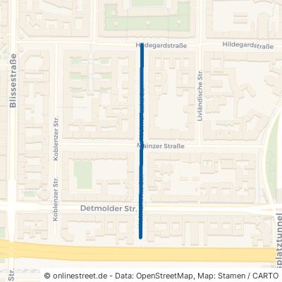 Weimarische Straße 10715 Berlin Wilmersdorf Bezirk Charlottenburg-Wilmersdorf