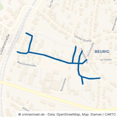 Klosterstraße Saarburg Beurig 