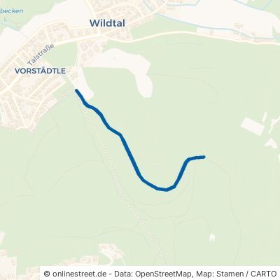 Schlosshaldenweg Gundelfingen Vorstädtle mit Waldacker 