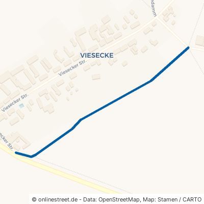 Wirtschaftsweg Plattenburg Viesecke 