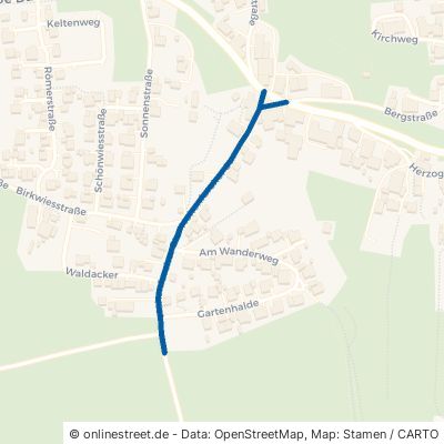 Hohenfurcher Straße Kinsau 