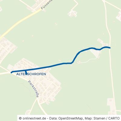 Bullachbergweg Schwangau Alterschrofen 