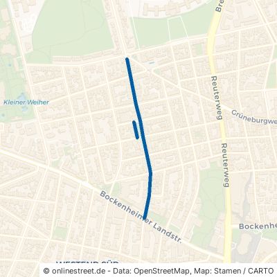 Liebigstraße 60323 Frankfurt am Main Westend-Süd Innenstadt