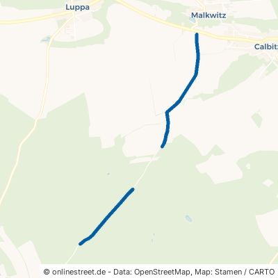 Calbitzer Weg Wermsdorf Collm 
