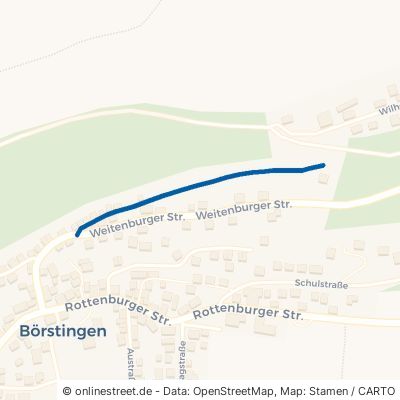 Panoramastraße Starzach Börstingen 