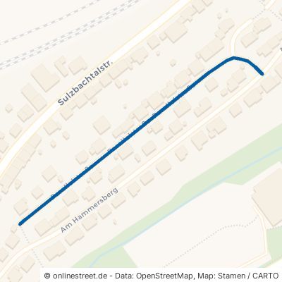 Parallelstraße Sulzbach (Saar) Schnappach 