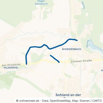 Scheidenbachstraße Sohland an der Spree Frühlingsberg 