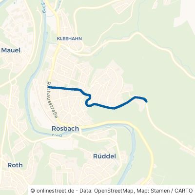 Hurster Straße Windeck Rosbach 