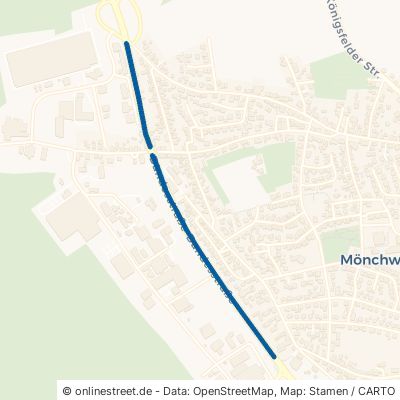 Bundesstraße Mönchweiler 