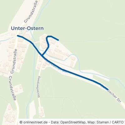 Rohrbacher Straße Reichelsheim Unter-Ostern 
