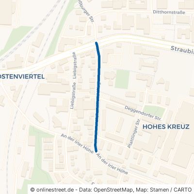 Hoher-Kreuz-Weg Regensburg Ostenviertel 