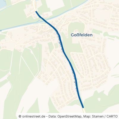 Marburger Straße Lahntal Goßfelden 