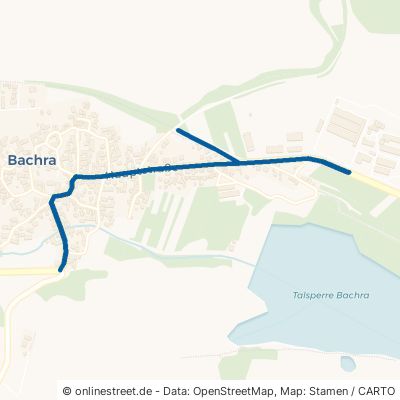 Hauptstraße Rastenberg Bachra 