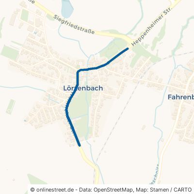 Weinheimer Straße Fürth Lörzenbach 