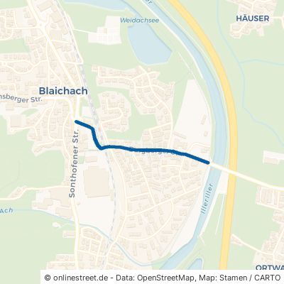 Burgberger Straße Blaichach 