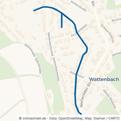Gartenstraße Söhrewald Wattenbach 