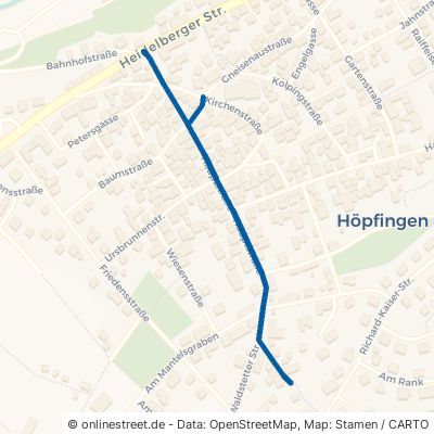 Hauptstraße Höpfingen 