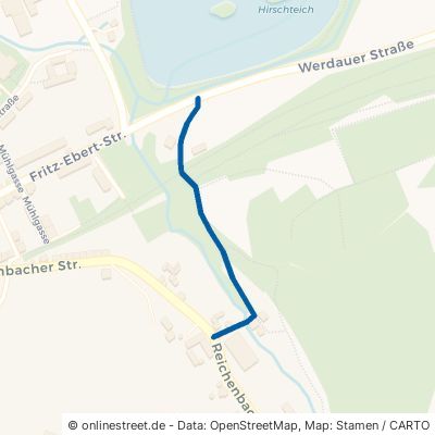 Kapellenweg Greiz Schönfeld 