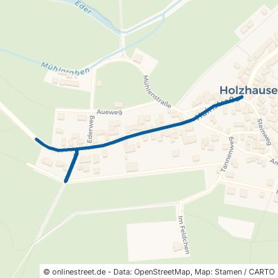 Hainstraße Hatzfeld Holzhausen 