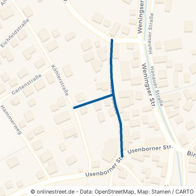 Neue Straße Ortenberg Gelnhaar 