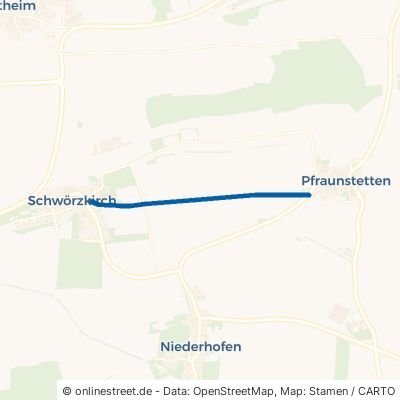 Pfraunstetter Straße Allmendingen Schwörzkirch 