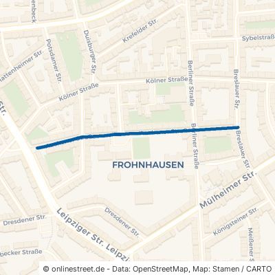 Aachener Straße 45145 Essen Frohnhausen Stadtbezirke III
