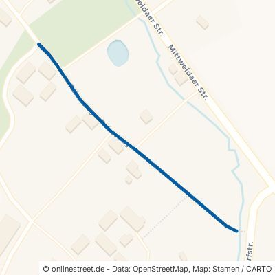 Reiterweg Mittweida Frankenau 