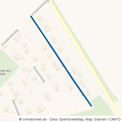Rotkehlchenweg Rietz-Neuendorf Alt Golm 