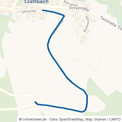 Höhenstraße Lindenfels Glattbach 