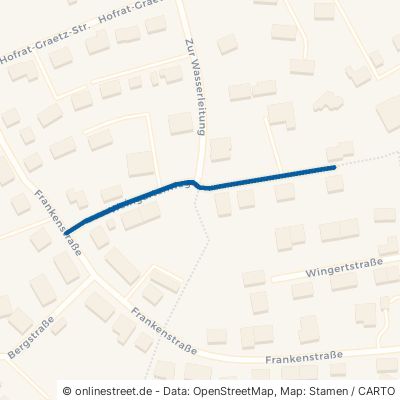 Weingartenweg 97422 Schweinfurt Nordöstlicher Stadtteil 