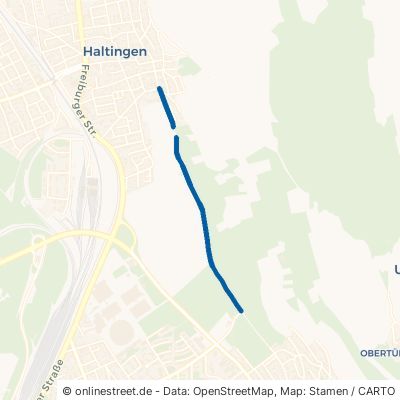 Weilweg Weil am Rhein Haltingen 