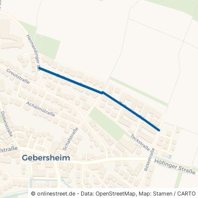 Zollernstraße Leonberg Gebersheim 