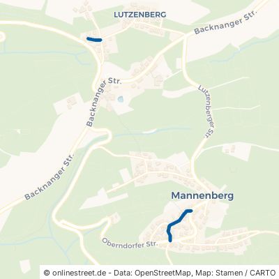 Hofweg Althütte Lutzenberg 