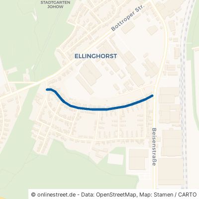 Meerstraße Gladbeck Ellinghorst 