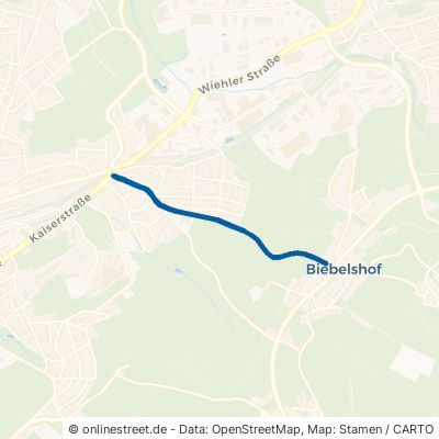 Morsbacher Straße Waldbröl Hermesdorf 