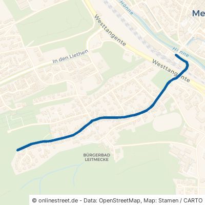 Heimkerweg Menden (Sauerland) Mitte 