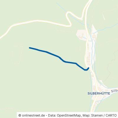 Weg Zur Silberhütte Harz Lauterberg 