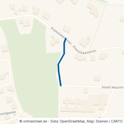 Fußweg Verbindung Zwischen Franziskanerstraße Und Josef-Maurer-Straße 84347 Pfarrkirchen Reichenberg 