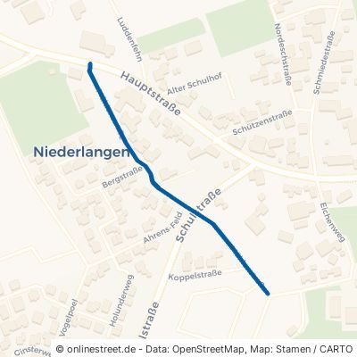 Mühlenstraße Niederlangen 